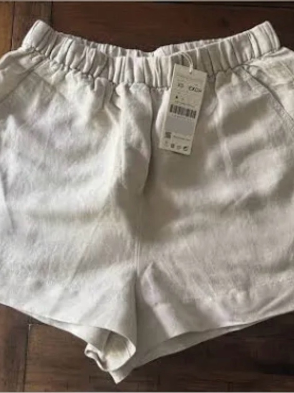 Oysho Women’s linen blend summer cute shorts size XS NWT